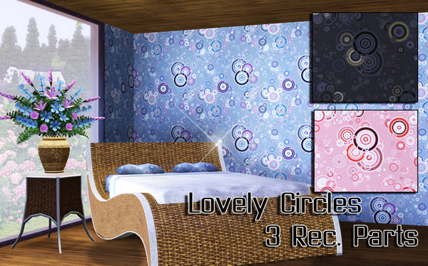 Sims 3 — Lovely Circles by TSR Archive — Made By Pralinesims