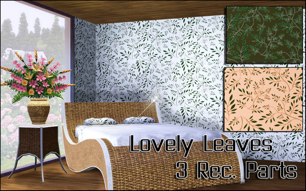 Sims 3 — Lovely Leaves by TSR Archive — Made By Pralinesims