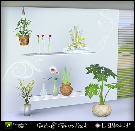 Sims 3 — SIMcredible Plants  by SIMcredible! — 