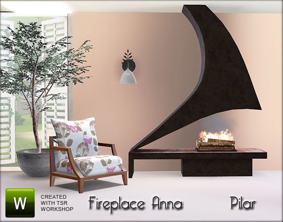 Sims 3 — FireplaceAnna by Pilar — Creado por Pilar para los sims3