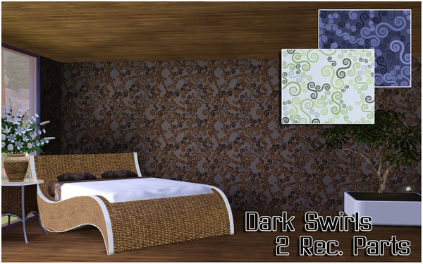 Sims 3 — Dark Swirls  by TSR Archive — Made By Pralinesims