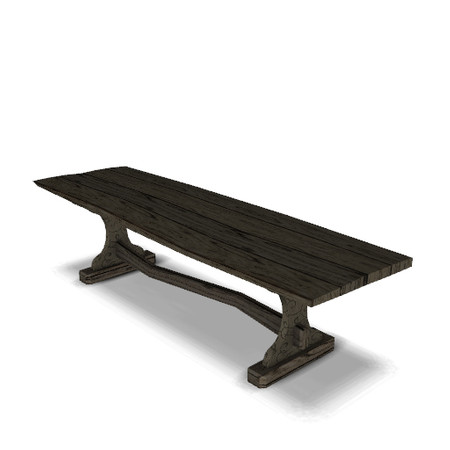 Sims 3 — Medieval Coffee Table by Cyclonesue — Coffee wasn't even invented, but let your Sims have a table in readiness