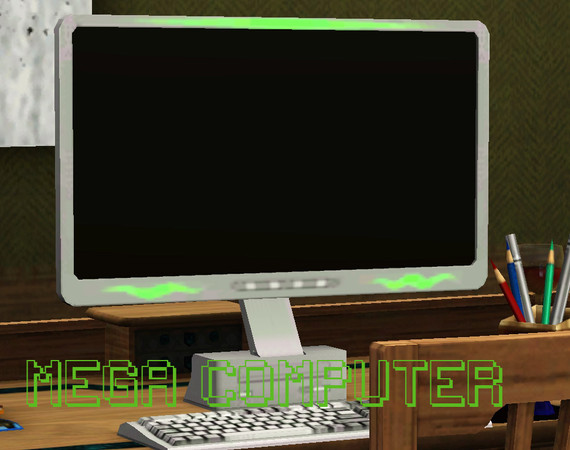 Sims 3 — Ultimate Computer by SIMul8rReviews_ — Computer flat screen ULTIMATE MEGA COMPUTER! 