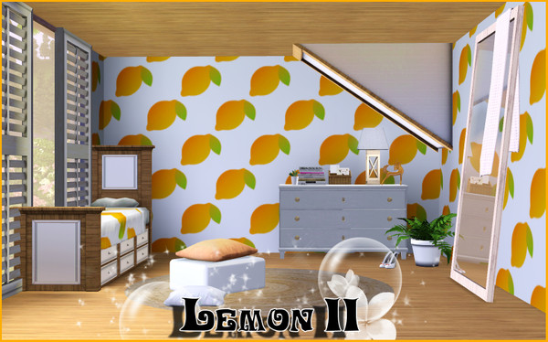 Sims 3 — Lemon II by TSR Archive — By Pralinesims -under Theme