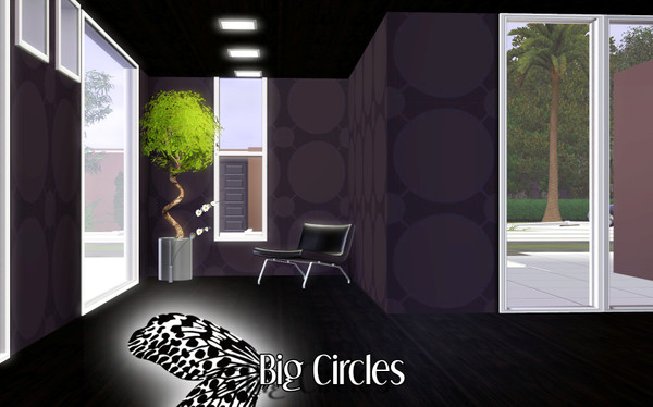 Sims 3 — Big Circles by TSR Archive — By Pralinesims -under Geometric