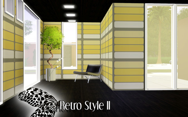 Sims 3 — Retro Style II by TSR Archive — By Pralinesims -under Theme