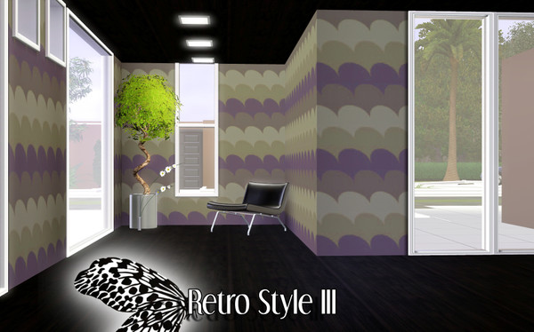 Sims 3 — Retro Style III by TSR Archive — By Pralinesims -under Theme