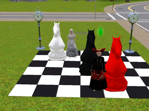 Sims 3 — Chess Piece - Knight by murfeel — Decorative chess piece. 356 polys. Interestingly, the word 'knight' comes from