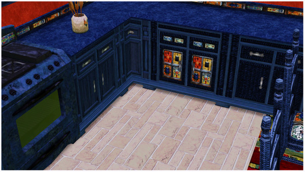 Sims 3 — PATCHWORK KITCHEN COUNTERS by abuk0 — PATCHWORK KITCHEN COUNTERS by abuk0