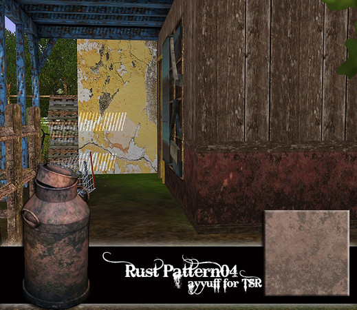 Sims 3 — Rust Pattern04 by ayyuff — 