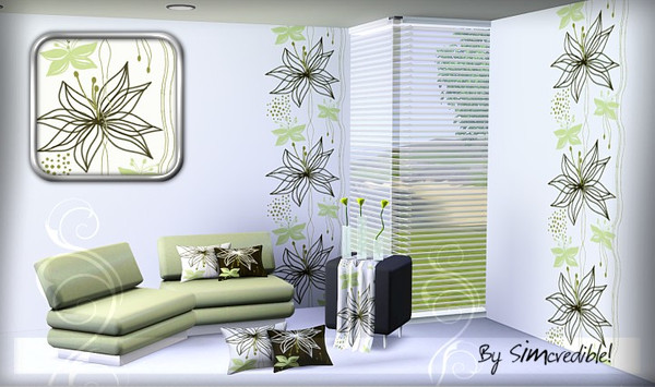 Sims 3 — Modern Jungle Pattern by SIMcredible   by SIMcredible! — by simcredibledesigns.com