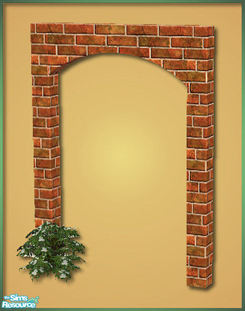 Sims 2 — Bricks Galore Patio Set 2 - BG17 by hatshepsut — Recolour of Spaik\'s Brick Patio column. 
