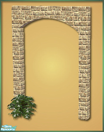 Sims 2 — Bricks Galore Patio Set 2 - BG18 by hatshepsut — Recolour of Spaik\'s Brick Patio column. 