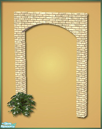 Sims 2 — Bricks Galore Patio Set 2 - BG19 by hatshepsut — Recolour of Spaik\'s Brick Patio column. 