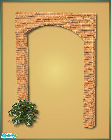 Sims 2 — Bricks Galore Patio Set 2 - BG20 by hatshepsut — Recolour of Spaik\'s Brick Patio column. 