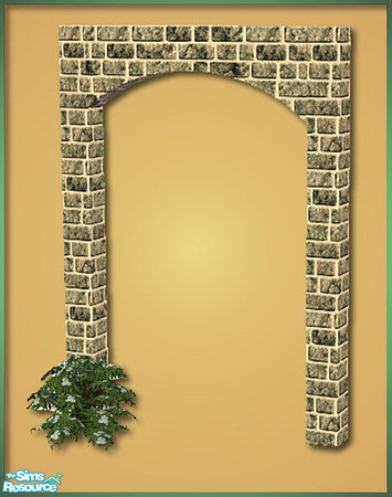 Sims 2 — Bricks Galore Patio Set 2 - BG22 by hatshepsut — Recolour of Spaik\'s Brick Patio column. 