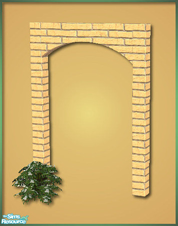 Sims 2 — Bricks Galore Patio Set 2 - BG16 by hatshepsut — Recolour of Spaik\'s Brick Patio column. 