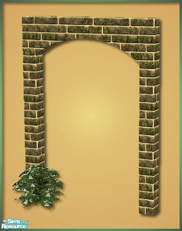 Sims 2 — Bricks Galore Patio Set 2 - BG23 by hatshepsut — Recolour of Spaik\'s Brick Patio column. 