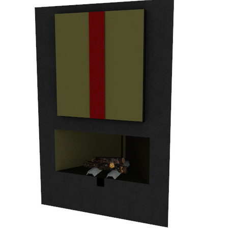 Sims 3 — Metting Dining Corner Fireplace by TheNumbersWoman — A Bit of contemporary style.For the dining room. By