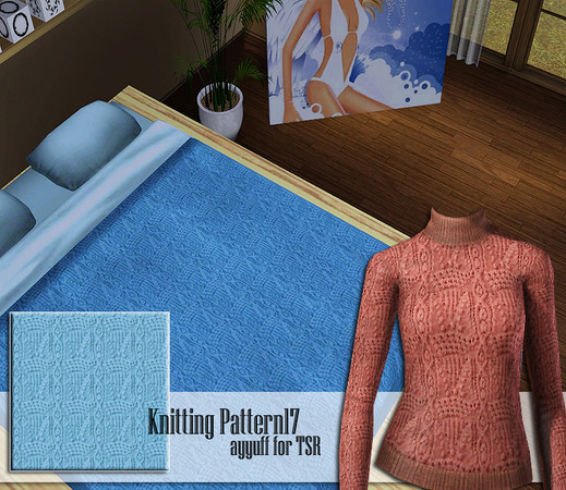 Sims 3 — Knitting Pattern 17 by ayyuff — 