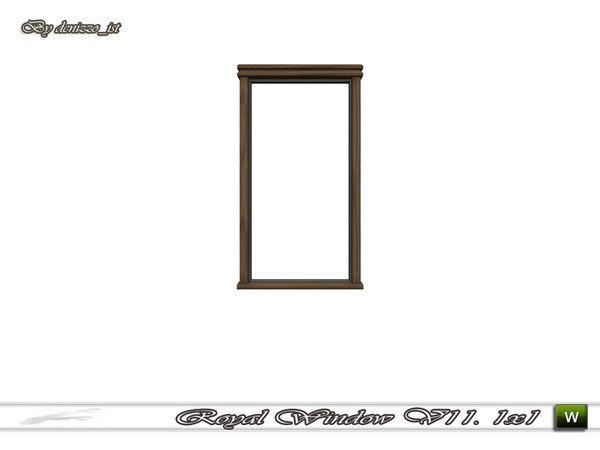 Sims 3 — Royal Window V11. 1x1 by denizzo_ist — 
