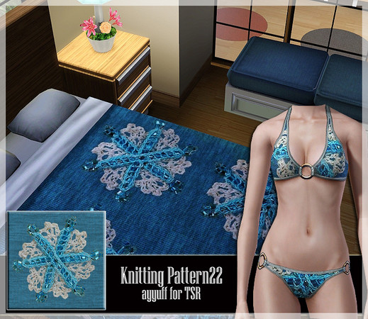 Sims 3 — Knitting Pattern 22 by ayyuff — 
