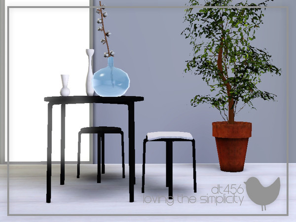 Sims 3 — Classi Dining by DT456 — A little dining set just to celebrate my SA promotion! The set is based of a very very