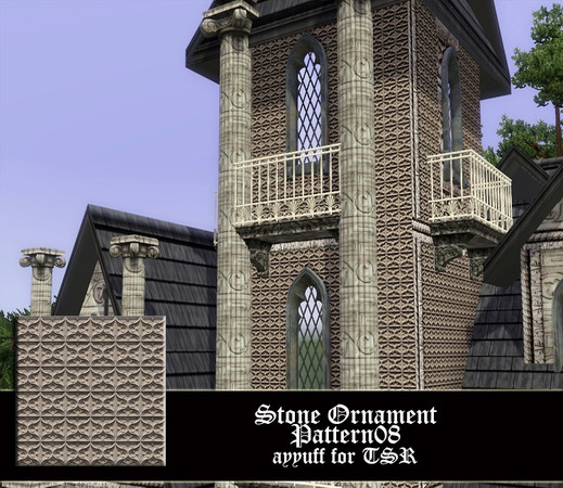 Sims 3 — Stone Ornament08 by ayyuff — 