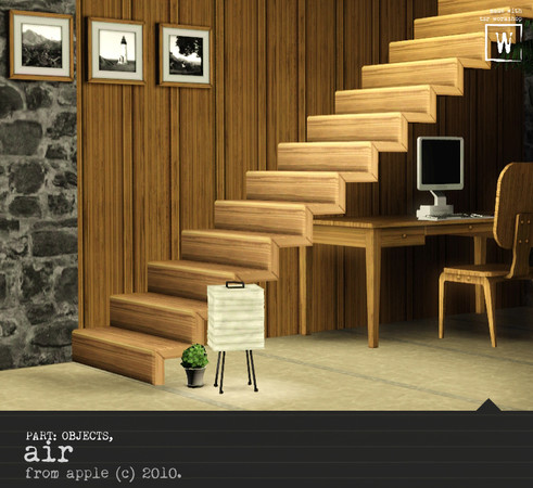 Sims 3 — Air by AppleFall — To infinity, and beyond. This small duo of items contains items which will be in style