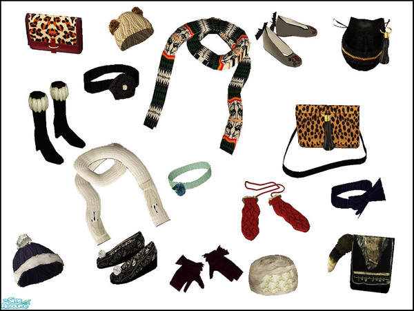 Sims 2 — the winter collection by steffor — some cool winter stuff to decorate your sim house