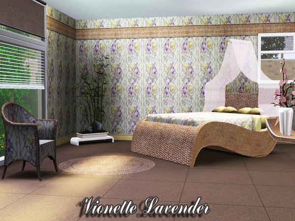 Sims 3 — Vionette Lavender by TSR Archive — By Pralinesims /under Theme