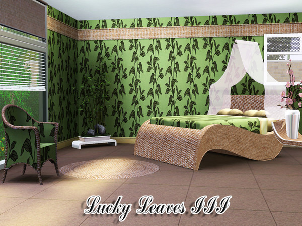 Sims 3 — Lucky Leaves III by TSR Archive — By Pralinesims /under Theme