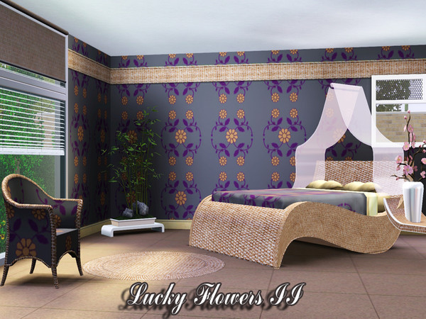 Sims 3 — Lucky Flowers II by TSR Archive — By Pralinesims /under Theme