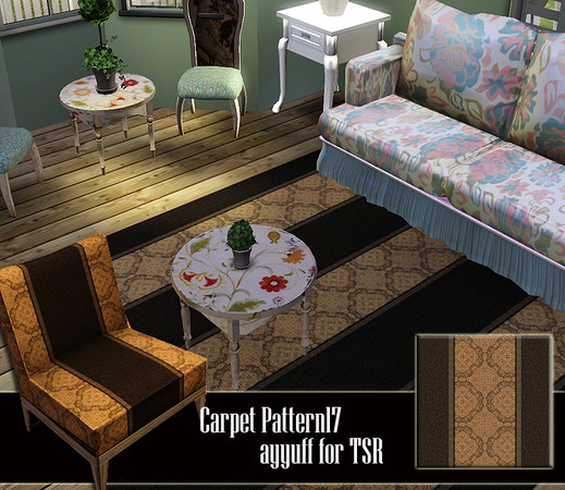 Sims 3 — Carpet Pattern17 by ayyuff — 