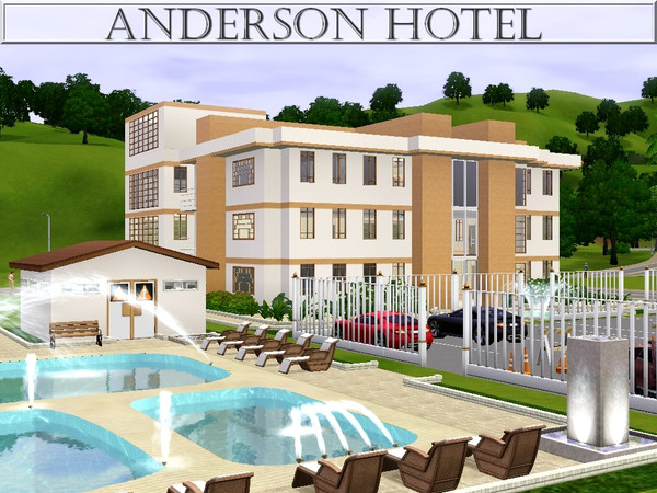 Sims 3 —  by lilliebou — Hi! Here are some details about this set: One of the lot is a residential lot, and the two