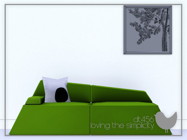 Sims 3 — Tip Sofa by DT456 — When you have no inspiration to do something, Google can be your friend! Searching for