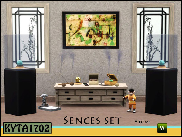 Sims 3 — Sences set by Kyta1702 — Mesh by Kyta1702 @ TSR - more creations @ simline-design.com