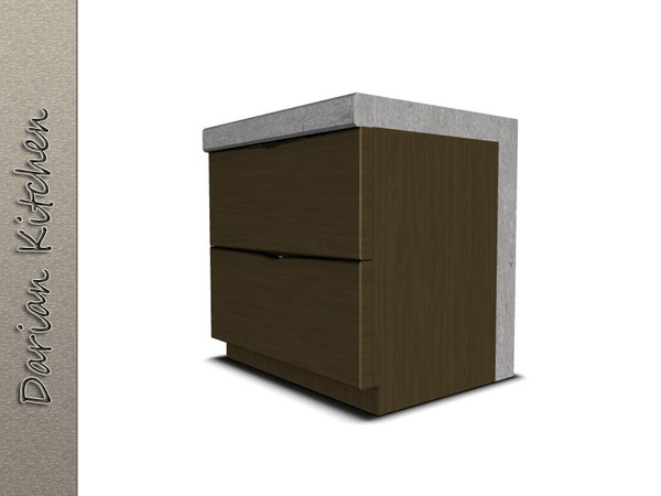 Sims 3 — Darian Kitchen Island by Angela — Darian Kitchen Island. Made by Angela@TSR (2010) Please don't clone my meshes