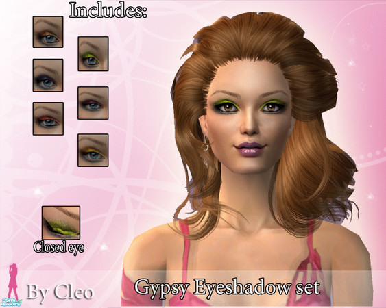 Sims 2 — Nomadic Eyeshadow Set by TSR Archive — I hope u like it :)