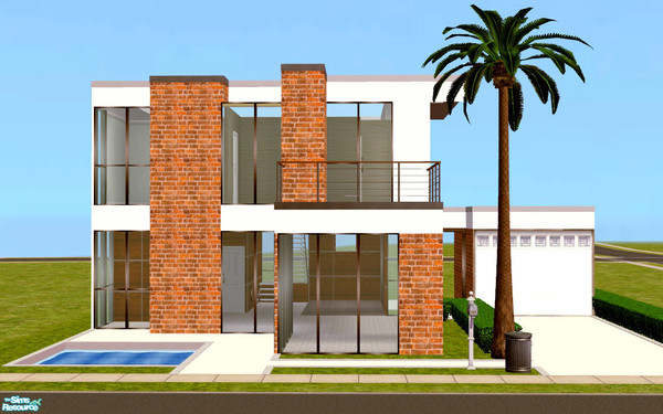 Sims 2 — Modern House 4 by ILikeMusic640 — 