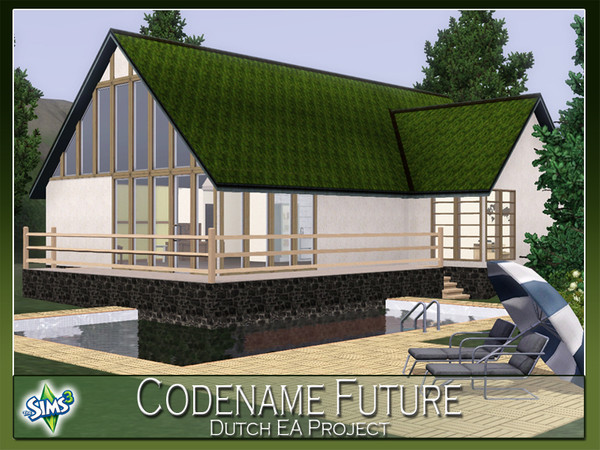 Sims 3 — Dakisolatie - Mosdak by Angela — With this roofisolation no heath will be lost through the roof. Birds that had