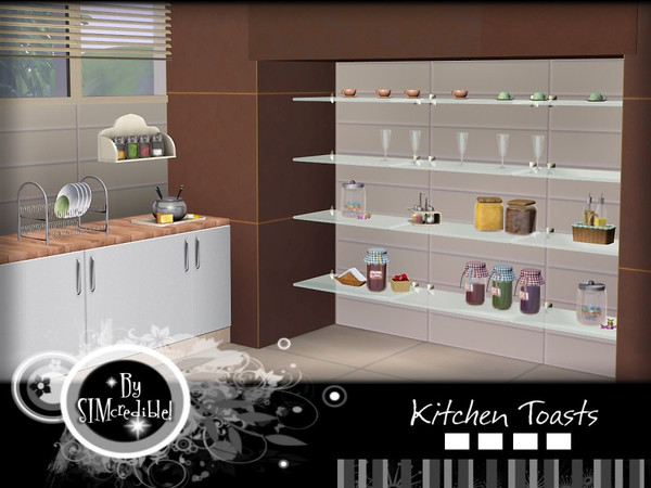 Sims 3 — Kitchen Toasts by SIMcredible! by SIMcredible! — by SIMcredibledesigns.com available at TSR