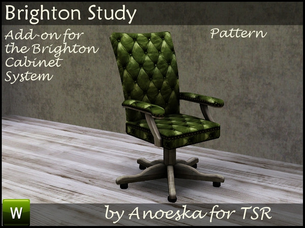 Sims 3 — Brighton Leather pattern by AnoeskaB — Leather Pattern - 3 channels