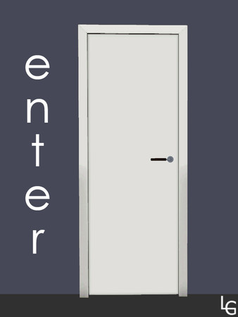 Sims 3 — Enter indoor by linegud — A siple and clean door to fit in any sim home regardless of the decoration style...