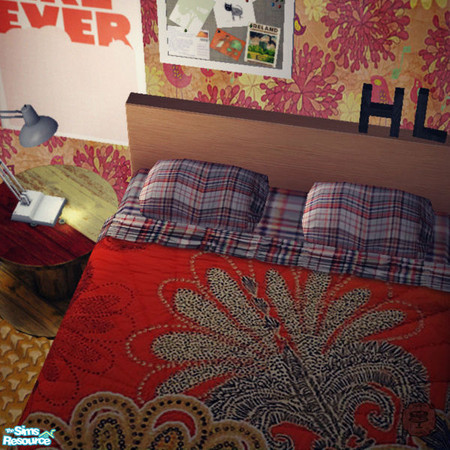 Sims 2 — Harriet Bedding Set by salixlikescake — Six sets of bedding, and three matching bed pillows. Some new things