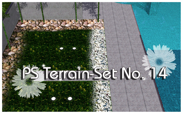 Sims 3 — PS Terrain-Set No. 14 by TSR Archive — This set contains three new terrain-paints! I hope you like it:D