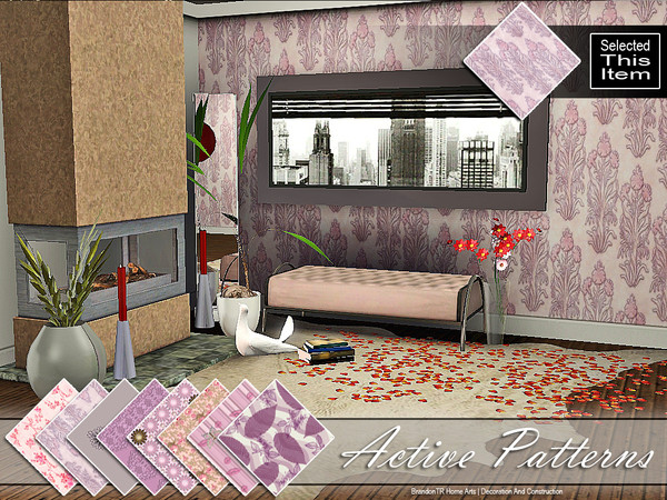 Sims 3 — Active1 (Pattern) by brandontr — BrandonTR at TSR