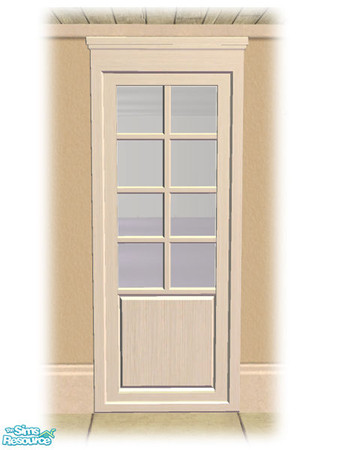 Sims 2 — Single Long Panel Window - Diag Mesh by Shakeshaft — Part of a second set of French Quarter style Windows and