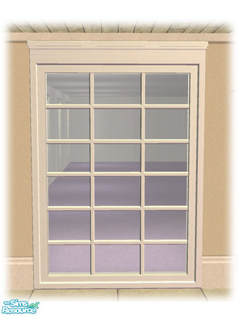 Sims 2 — Double Long Window - Diag Mesh by Shakeshaft — Part of a second set of French Quarter style Windows and Doors