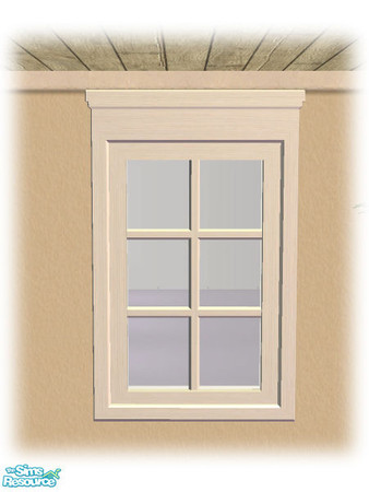 Sims 2 — Single Short Window - Mesh by Shakeshaft — Part of a second set of French Quarter style Windows and Doors minus